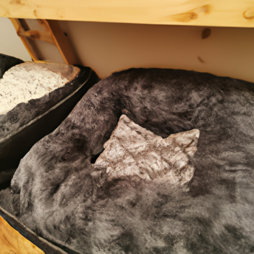 Komfortowe łóżko z grubą kołdrą i poduszkami, zapewniające ukojenie podczas snu