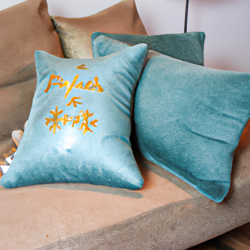 Proste łóżko z kołdrą i poduszkami w skandynawskim stylu, zapewniające prostotę i wygodę